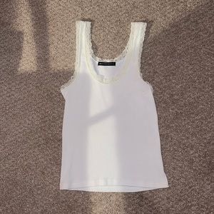 White Brandy Melville tank top